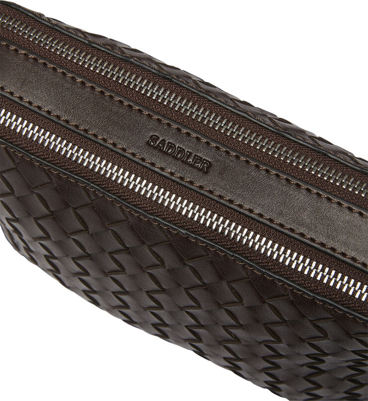 Saddler Naren Shiny silver Dk.brown