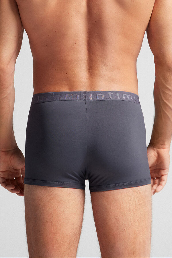 Cuecas boxer de microfibra com logotipo