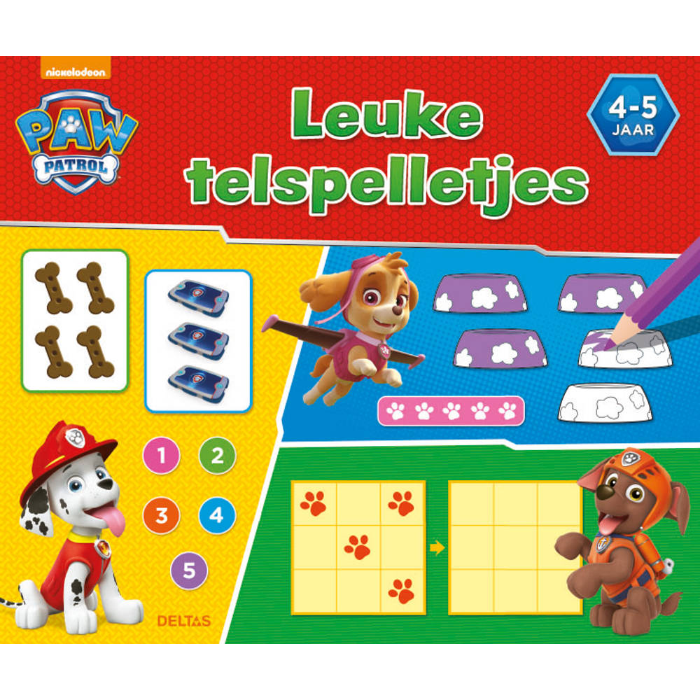 PAW Patrol leuke telspelletjes