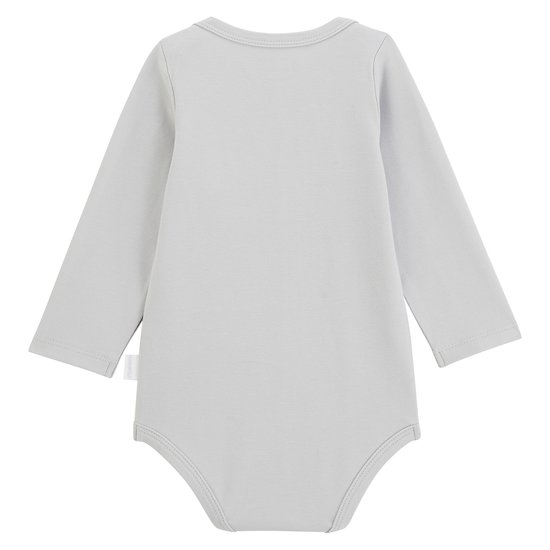 Body manches longues Lapin Câlin   Gris        de               P'tit bisou
