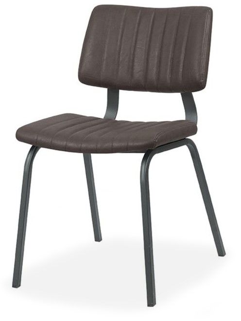 Eetkamerstoel Donkerbruin HU-77.039 Gusto B46 x D56 x H79 cm