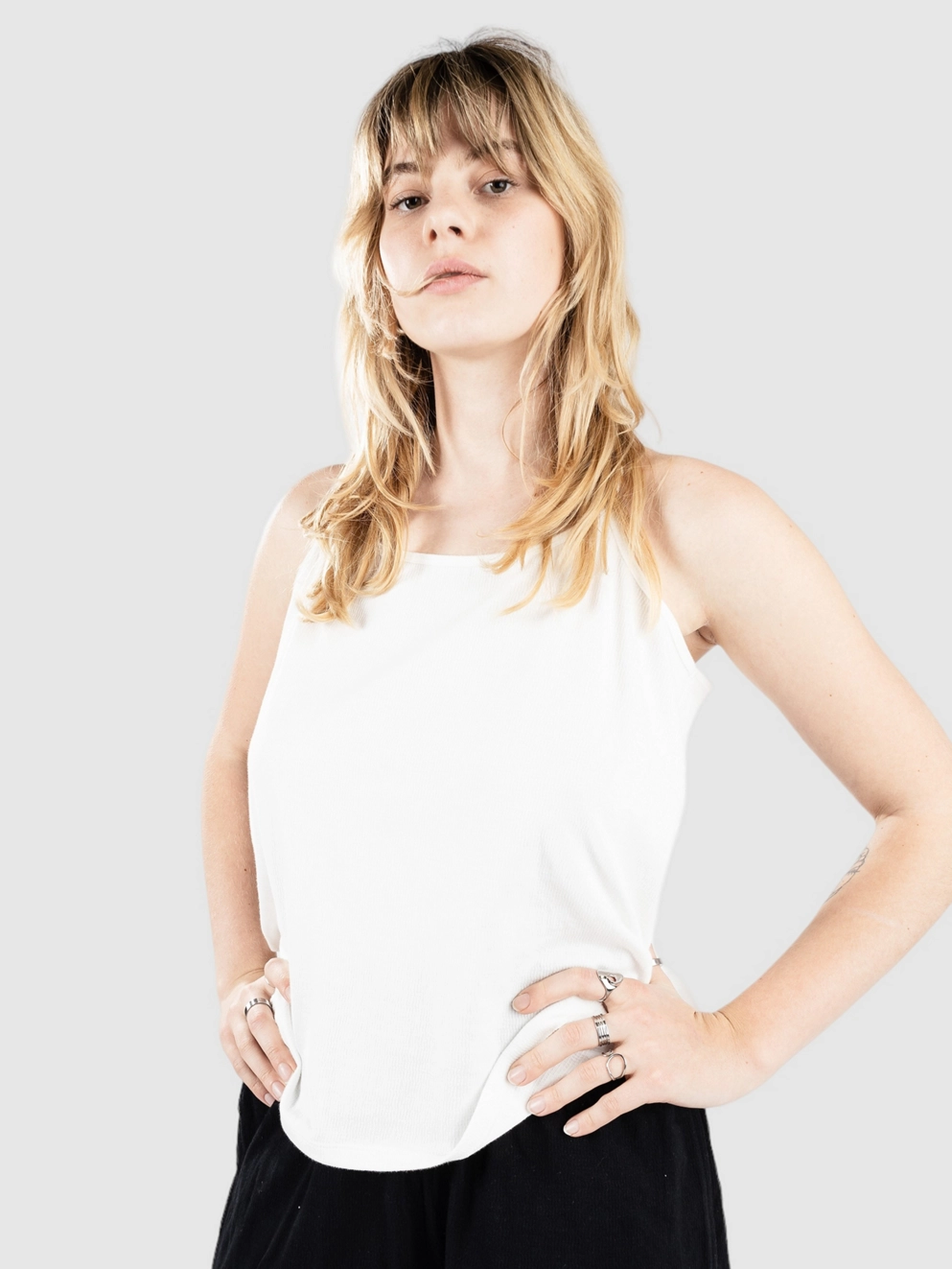 O'Neill Essentials Ava Lace Tank Top snow white