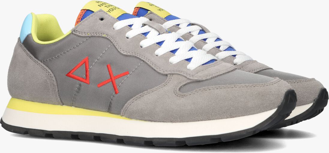 SUN68 grijze sun68 lage sneakers tom for peace
