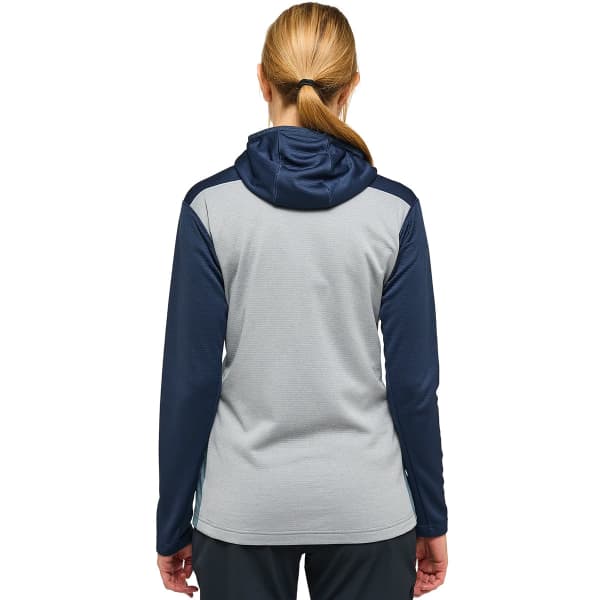 Veste polaire HAGLÖFS ROC FLASH MID HOOD W TARN BLUE/CONCRETE