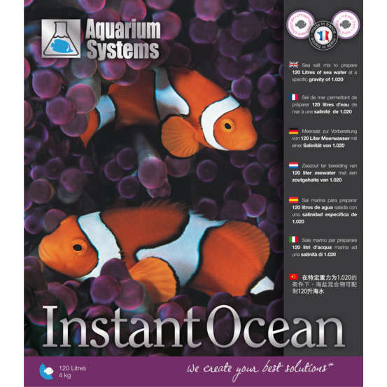 Sel marin Instant Océan 4 kg