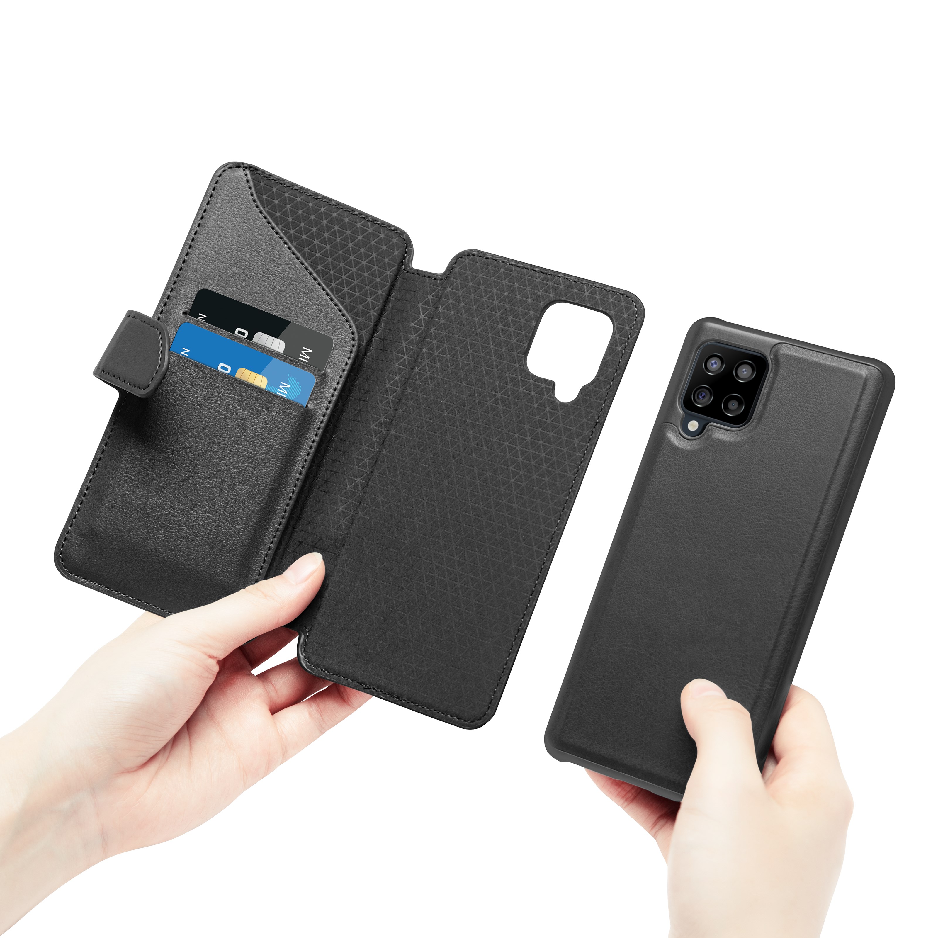 Nomadelic Wallet Case Solo 506 til Galaxy A42 5G Svart