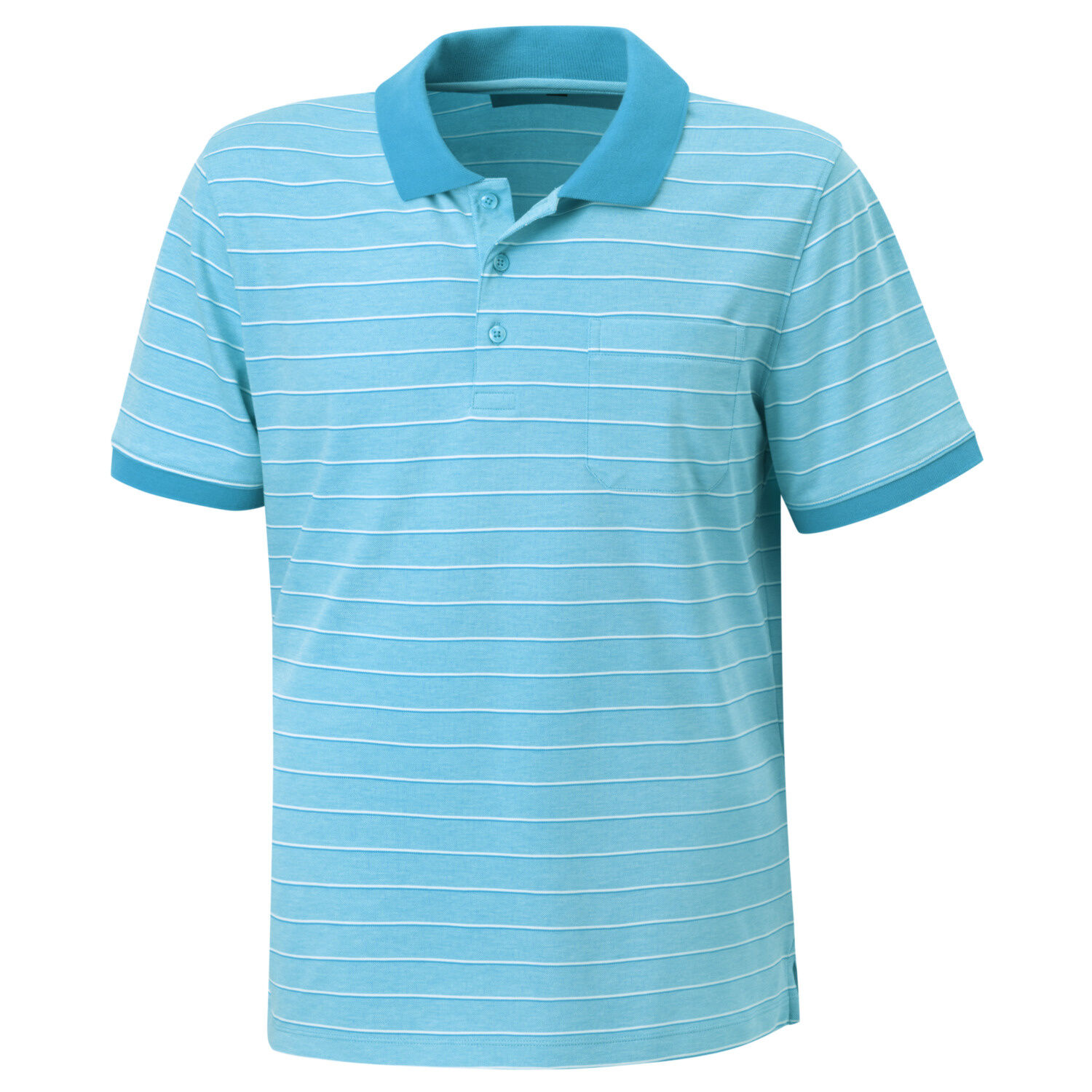 Kurzarm Poloshirt gestreift für Herren