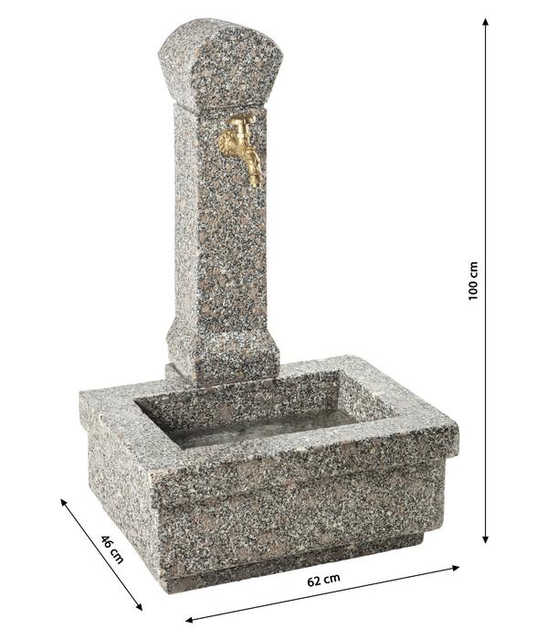 Dehner Granit-Gartenbrunnen Linz, ca.