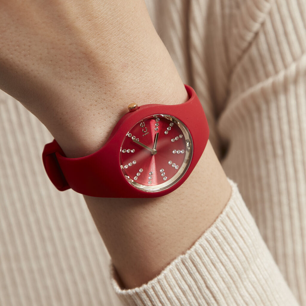 Montre Ice Watch Cosmos Rouge