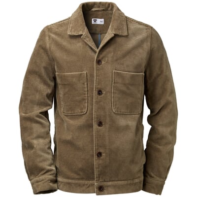 Herren-Cordjacke, Hellbraun