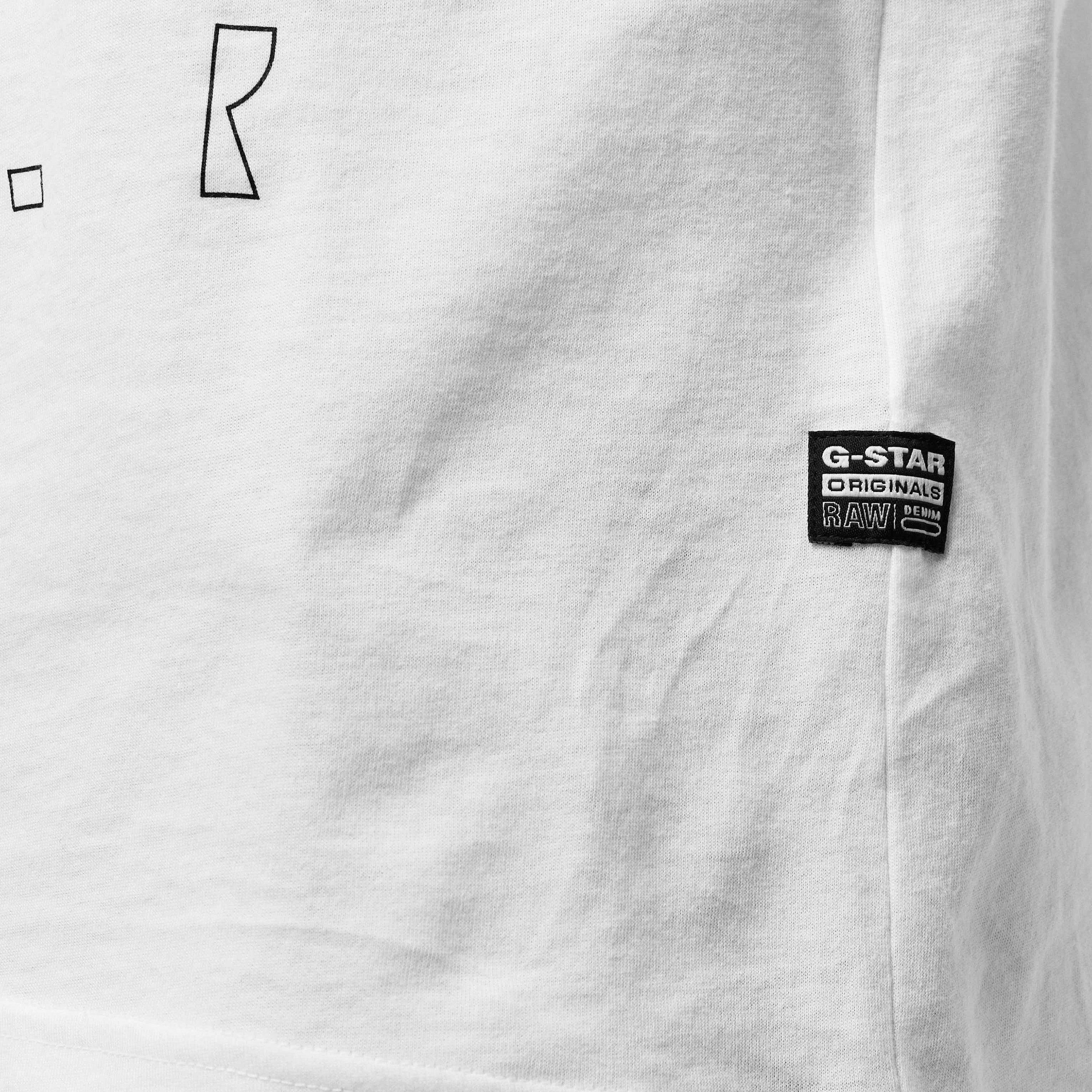 G Star Gradient Graphic T Shirt