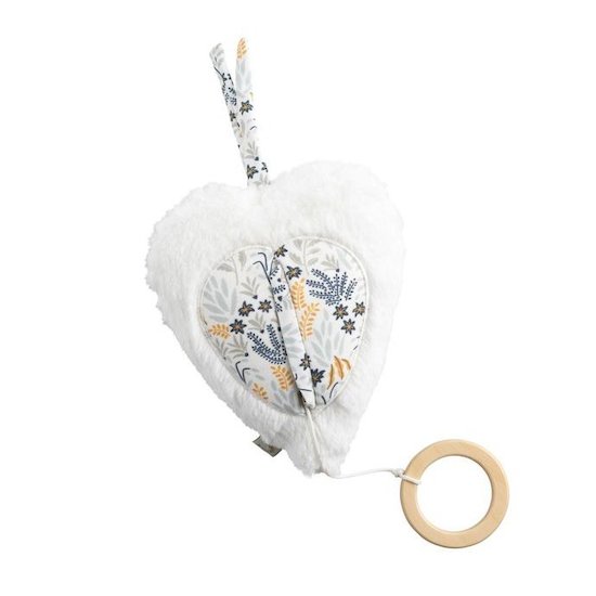 Promenons-nous Mini Peluche musicale   Tilleul        de               Sauthon Baby Déco