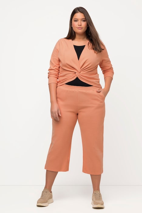 Sweat-Culotte, wadenlang, Elastikbund, Biobaumwolle