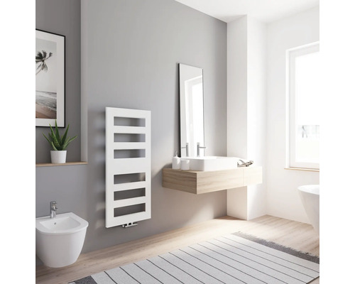 SCHULTE Münster designradiator 1143 x 505 mm wit met middenaansluiting