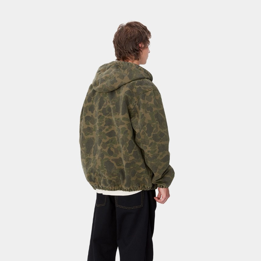 Carhartt WIP Duck Active Jacket Camo Duck Green