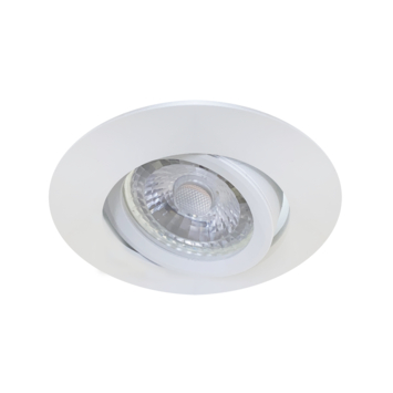 Karwei inbouwspot rond wit set van 3