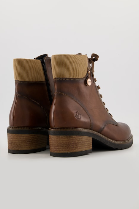 Leder-Stiefeletten, Remonte x Elle, Cord, Weite G