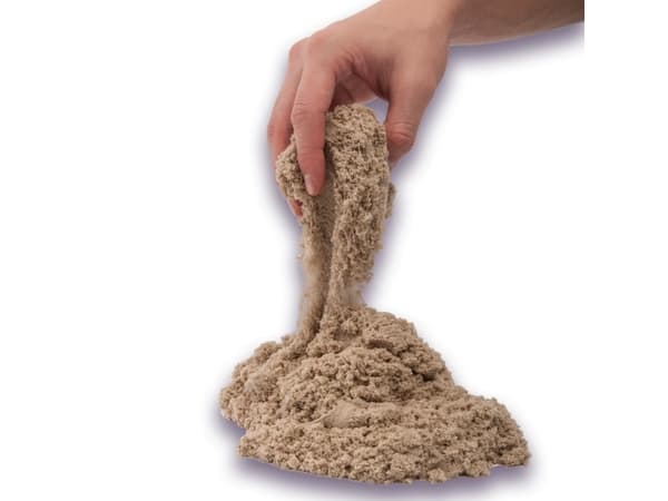 Kinetic Sand KNS RFL 2lb ColourSand Brown EU GML, Kinetisk sand for barn, 3 år, Brun