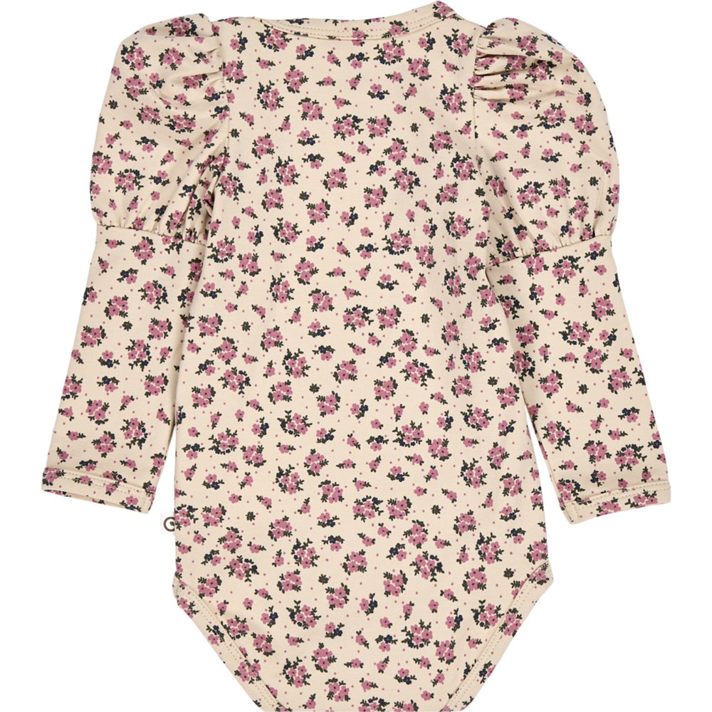 Køb Müsli Oak/ Nostalgia Rose/ Deep Green Zinna Puff L/S Body