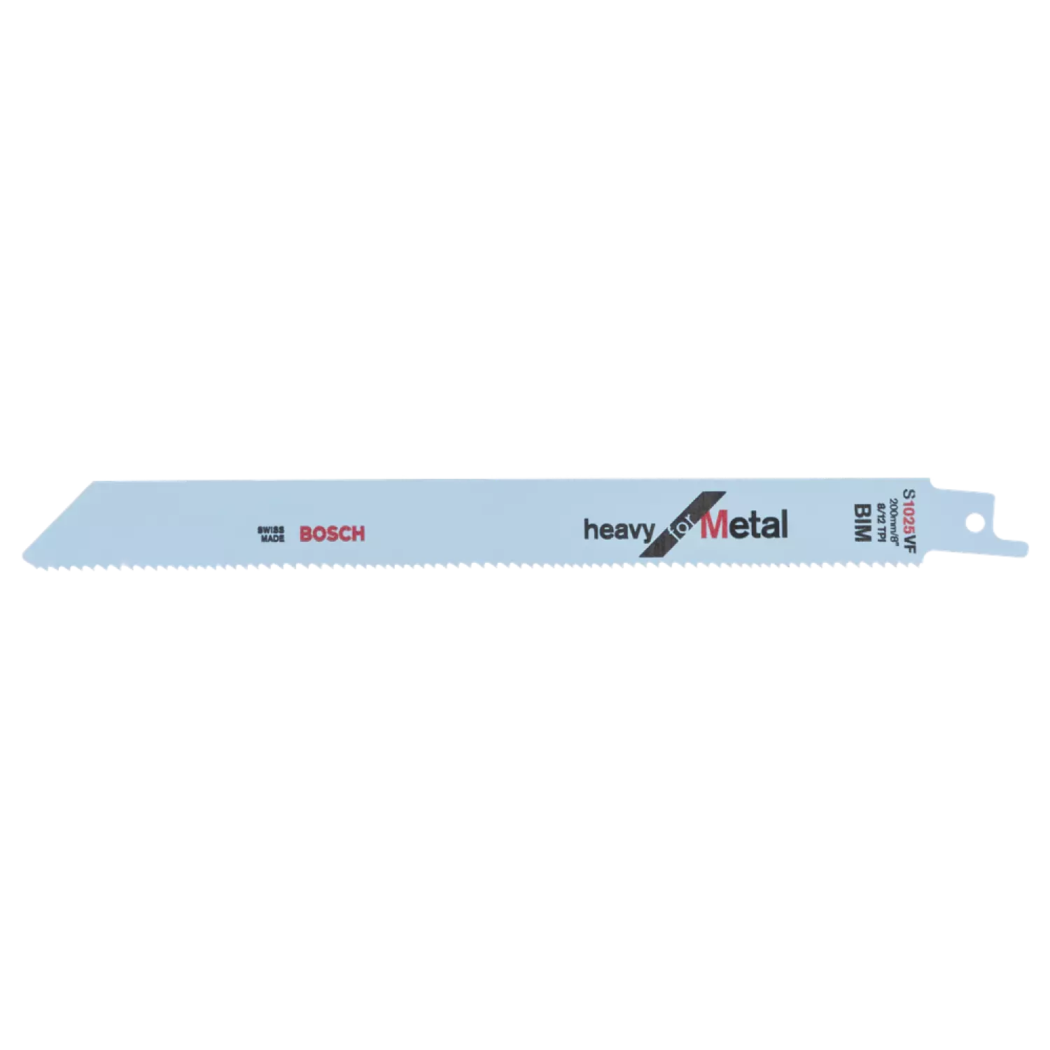 Bosch 2608656265 / S 1025 VF Reciprozaagblad - 200 x 10/14TPI - Metaal (5st)