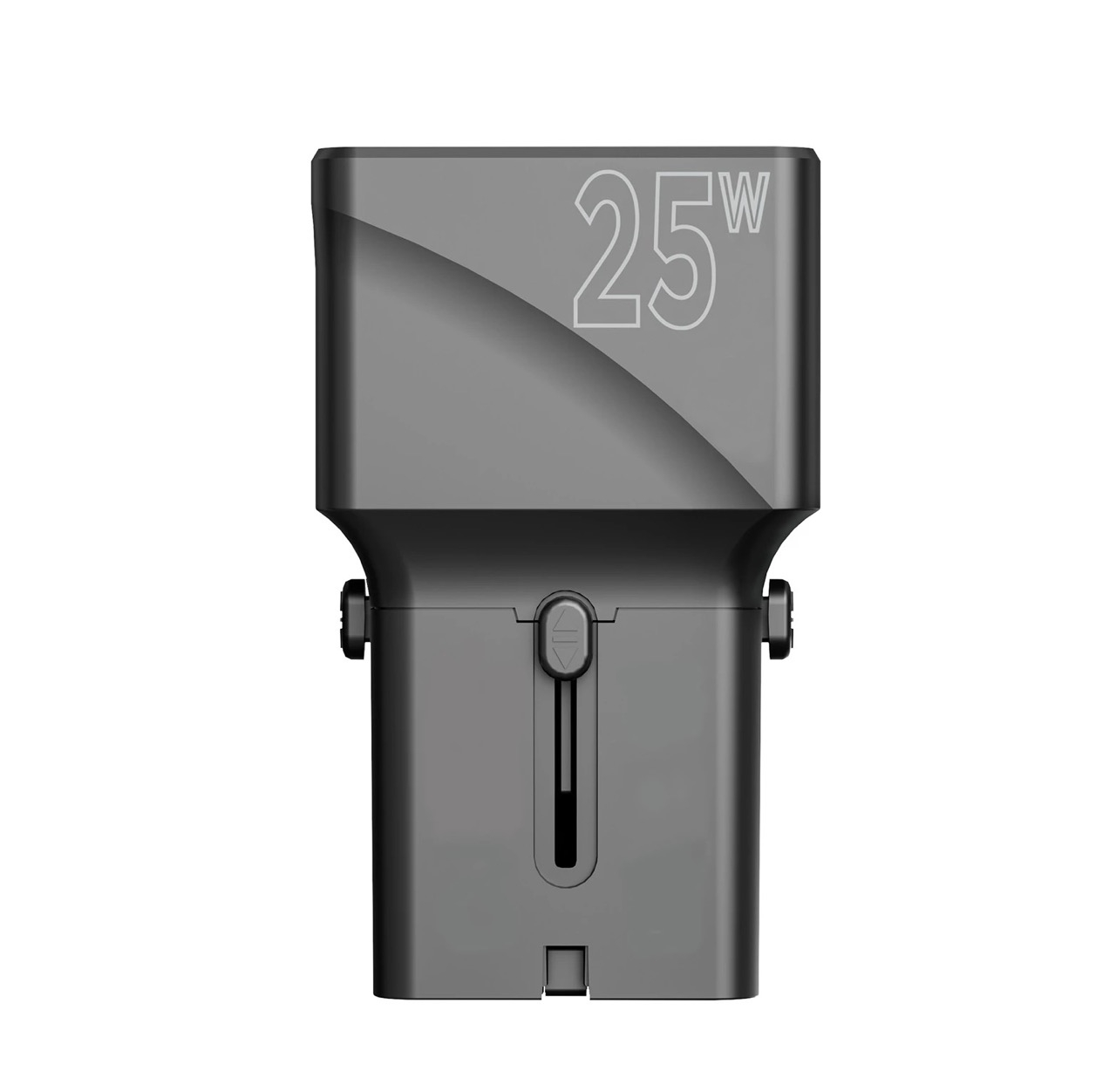 (25W) USB C / USB A  Ladegerät Netzteil World Travel Adapter EU / UK / USA / Japan / Australien / China (TAD25-2P-BLK) - Schwarz
