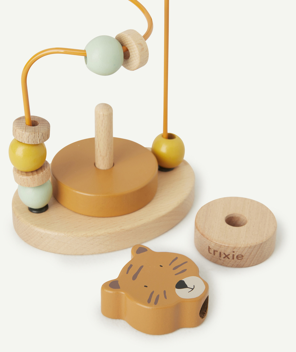 TRIXIELABYRINTHE AVEC PERLES EN BOIS MONSIEUR TIGRE