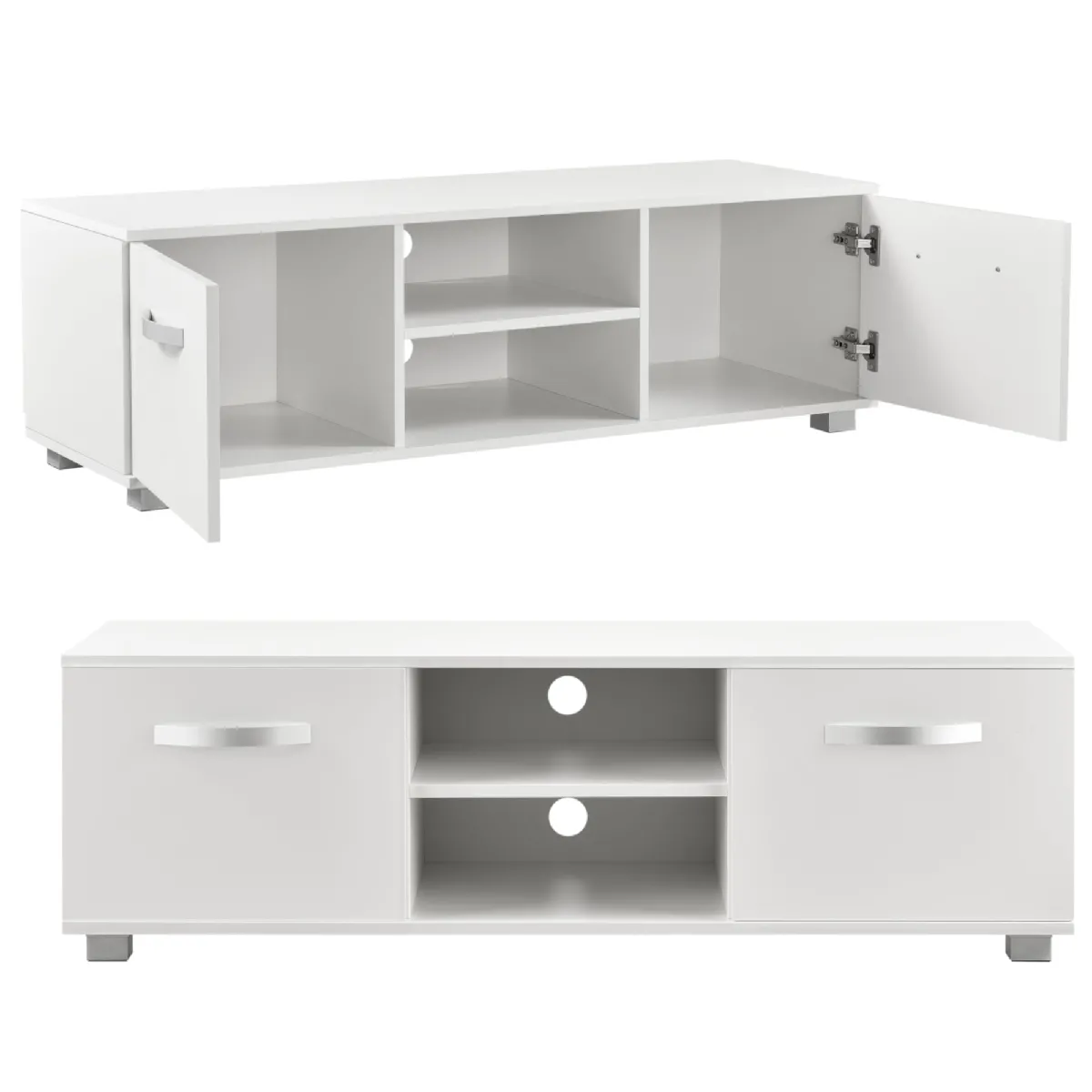 Helloshop26 Meuble TV 03_0005871 - Blanc