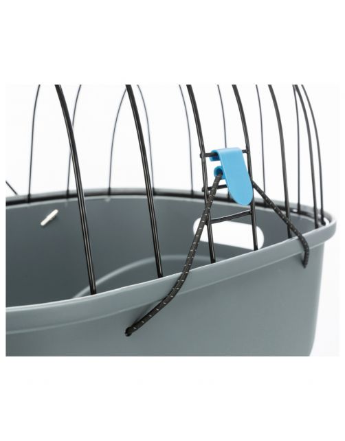 Trixie Fietsmand Voor Bagagedrager - Hondenfiets-accessoires - 36x47x46 cm Grijs