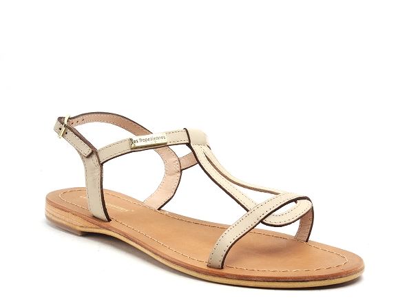 Les tropeziennes nu pieds plats femme hamess f beige
