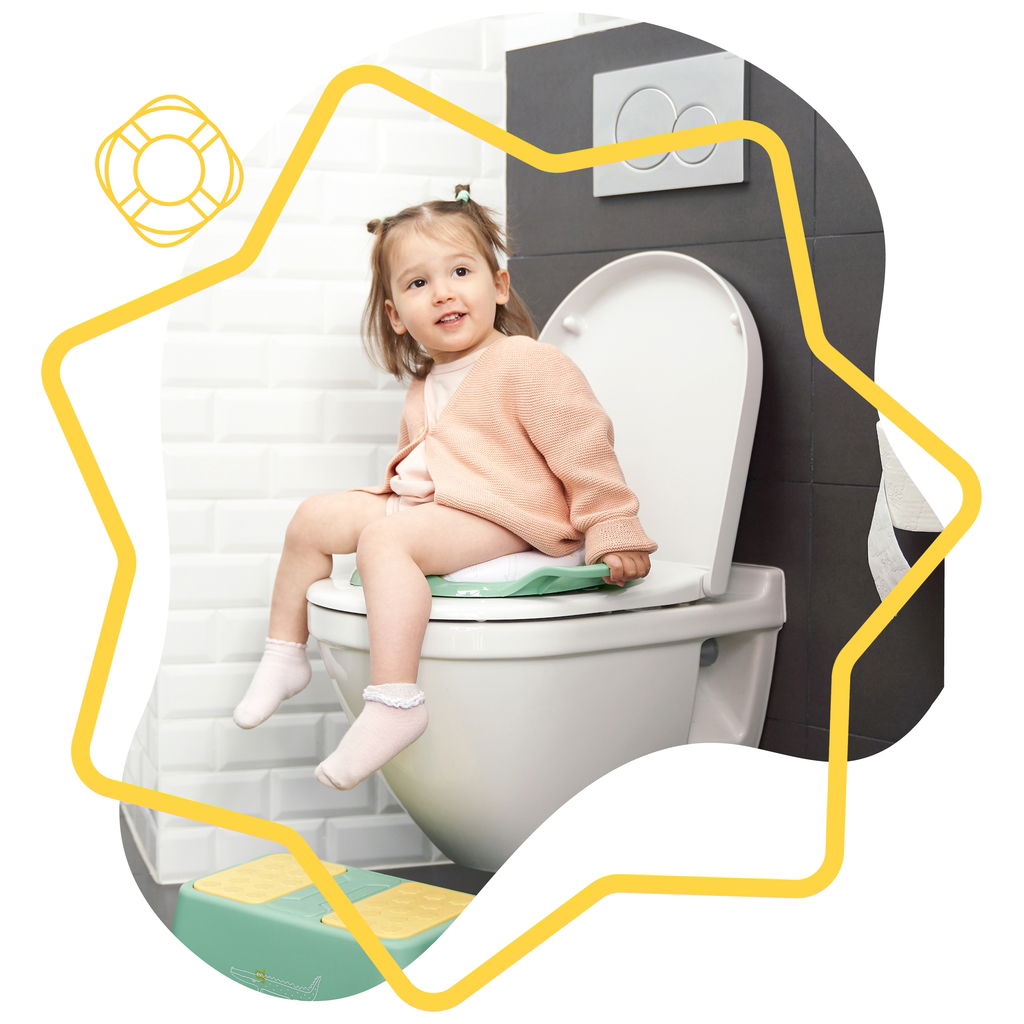 badabullebadabulle   Toilettensitz für Kinder grün