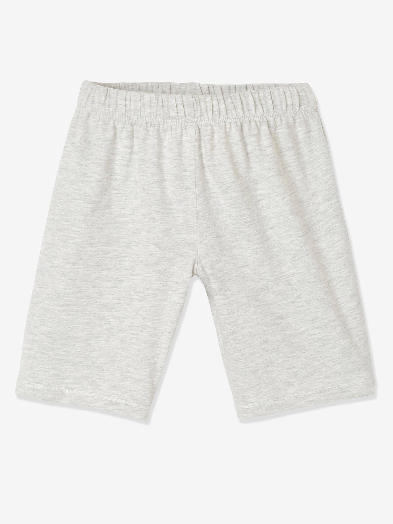 Conjunto de 2 pijamas de dinossauro com shorts, para meninos, branco claro, bicolor/multicolorido
