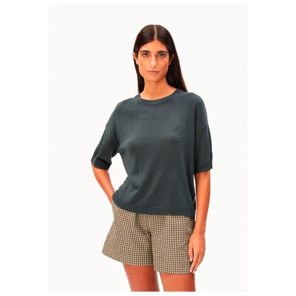 ARMEDANGELS - Women's S Sl Linen Blend Knit Sweater - T-shirt