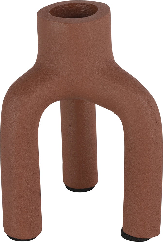 Countryfield kandelaar Aynor bruin D 7,5 H 10,5 cm