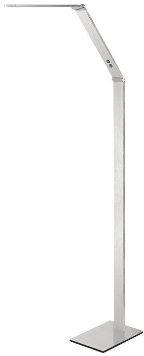 Vloerlamp Zilver Optimus B24 x D17 cm
