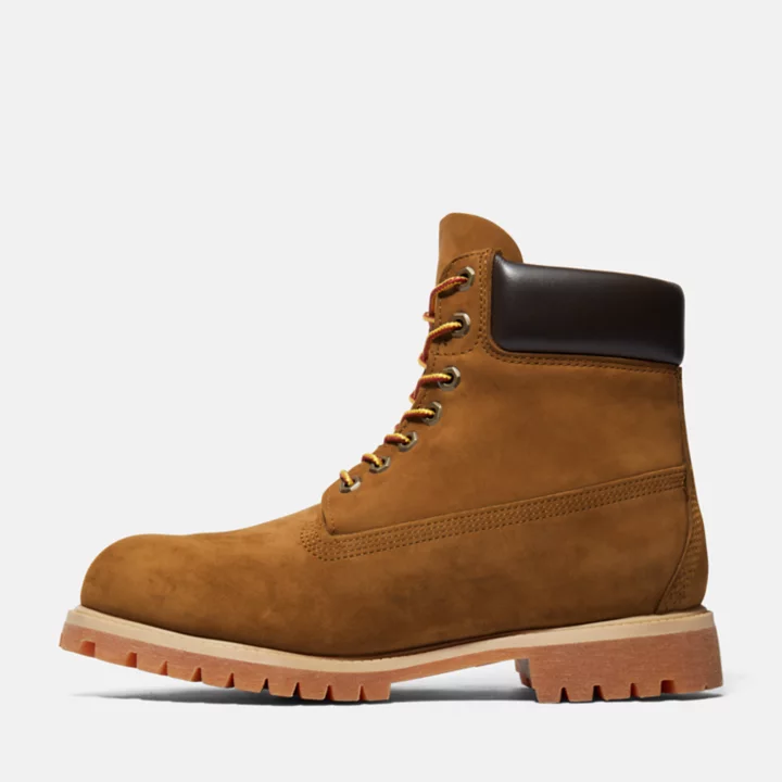 6-inch Boot imperméable Timberland Premium pour homme en jaune foncé