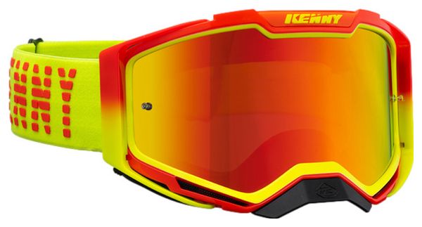 Masque Kenny VENTURY Phase 2 Rouge / Jaune