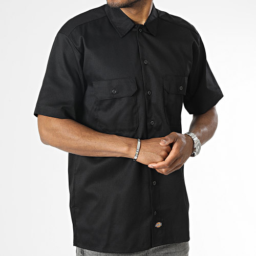 Chemise Manches Courtes A4XK7 Noir