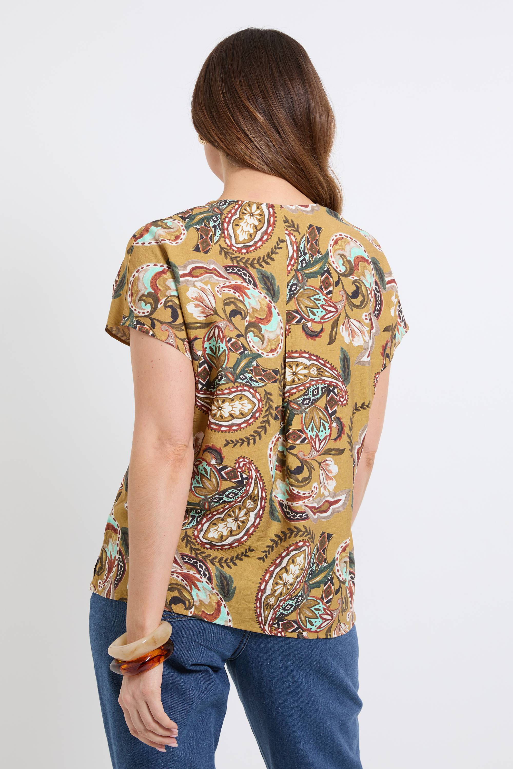 Wallis Chemise À Enfiler Motif Cachemire