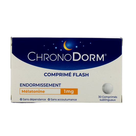 ChronoDorm Mélatonine en comprimés 1 mg