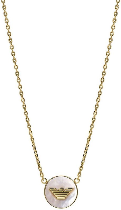 Emporio Armani - Eagle Logo - Dames Ketting - Goudkleurig