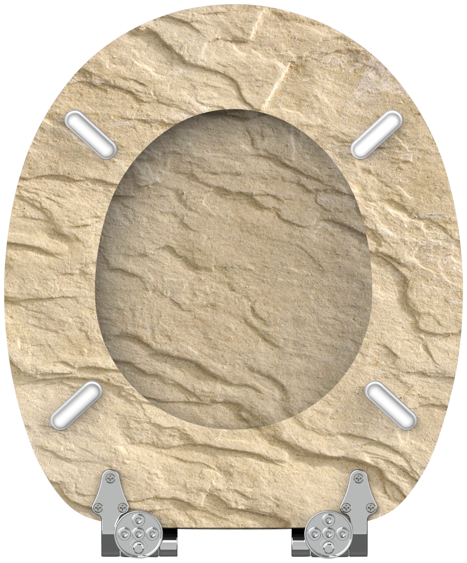 Sanilo WC-Sitz »Sand Stone« mit Absenkautomatik