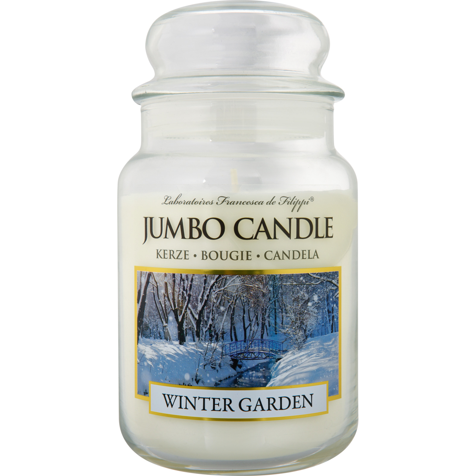 Jumbo Candle Duftkerze Winter Garden