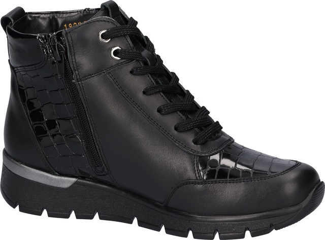Waldläufer Schnürboots »K-RAMONA«  , Stiefelette, Bequemschuh mit Innenreissverschluss, K-Weite