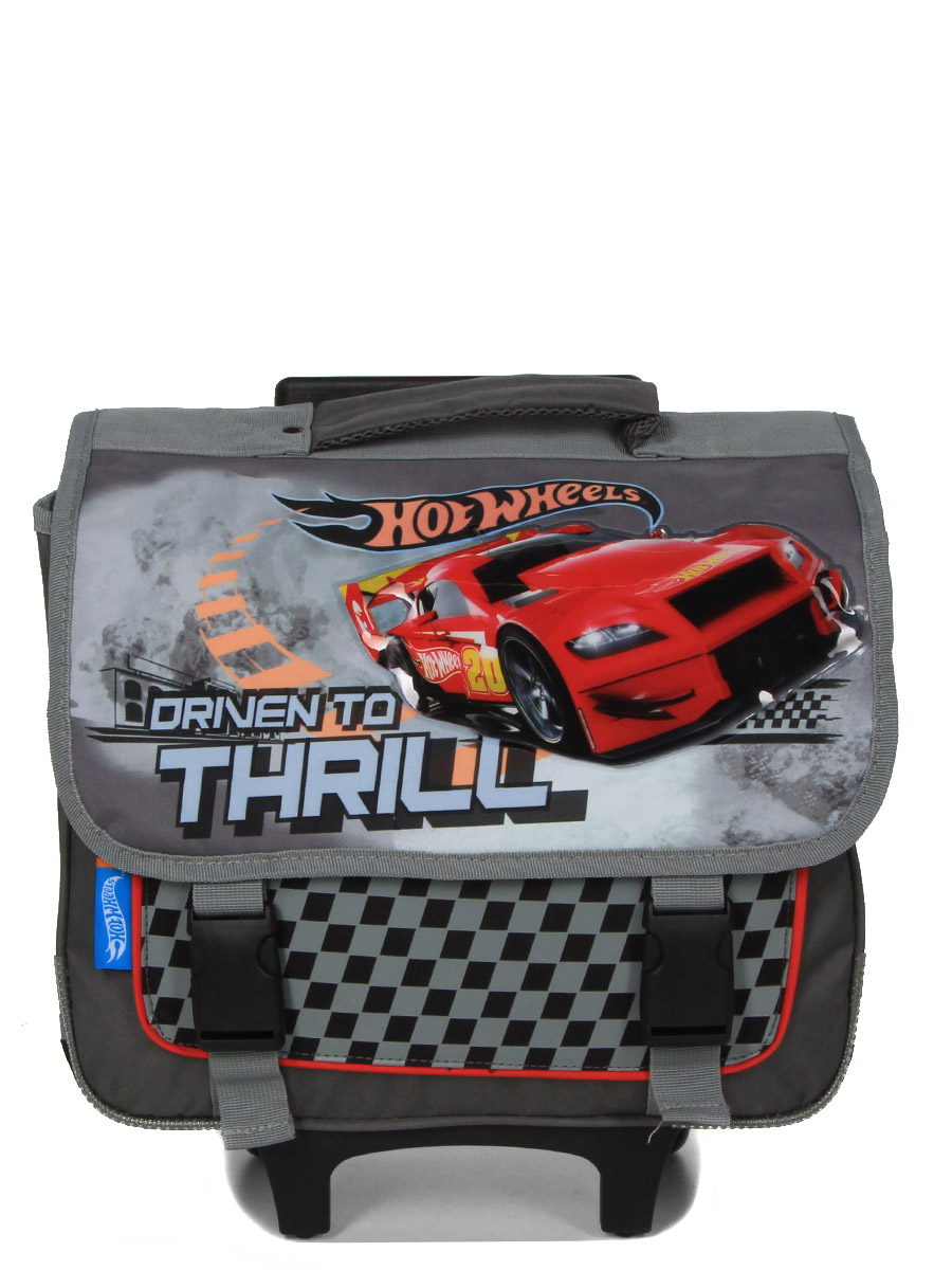 Cartable À roulettes Hot Wheels Thrill 38 cm