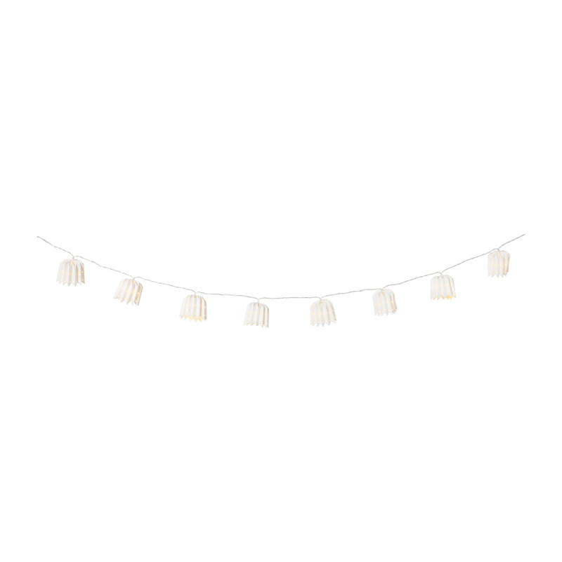 Slingerpapier - wit - 175 cm