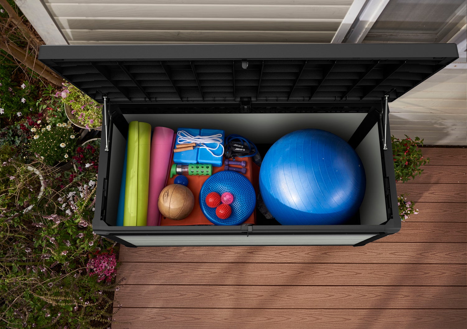 Keter opbergbox Denali grijs 152 x 73 x 70 cm