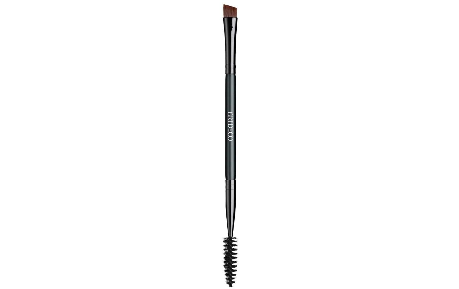 Augenbrauen-/Wimpernbürste 2 In 1 Brow PerfectorBrauenpinsel und Bürstchen in Einem, Spezial-Tool für professionell definierte Augenbrauen