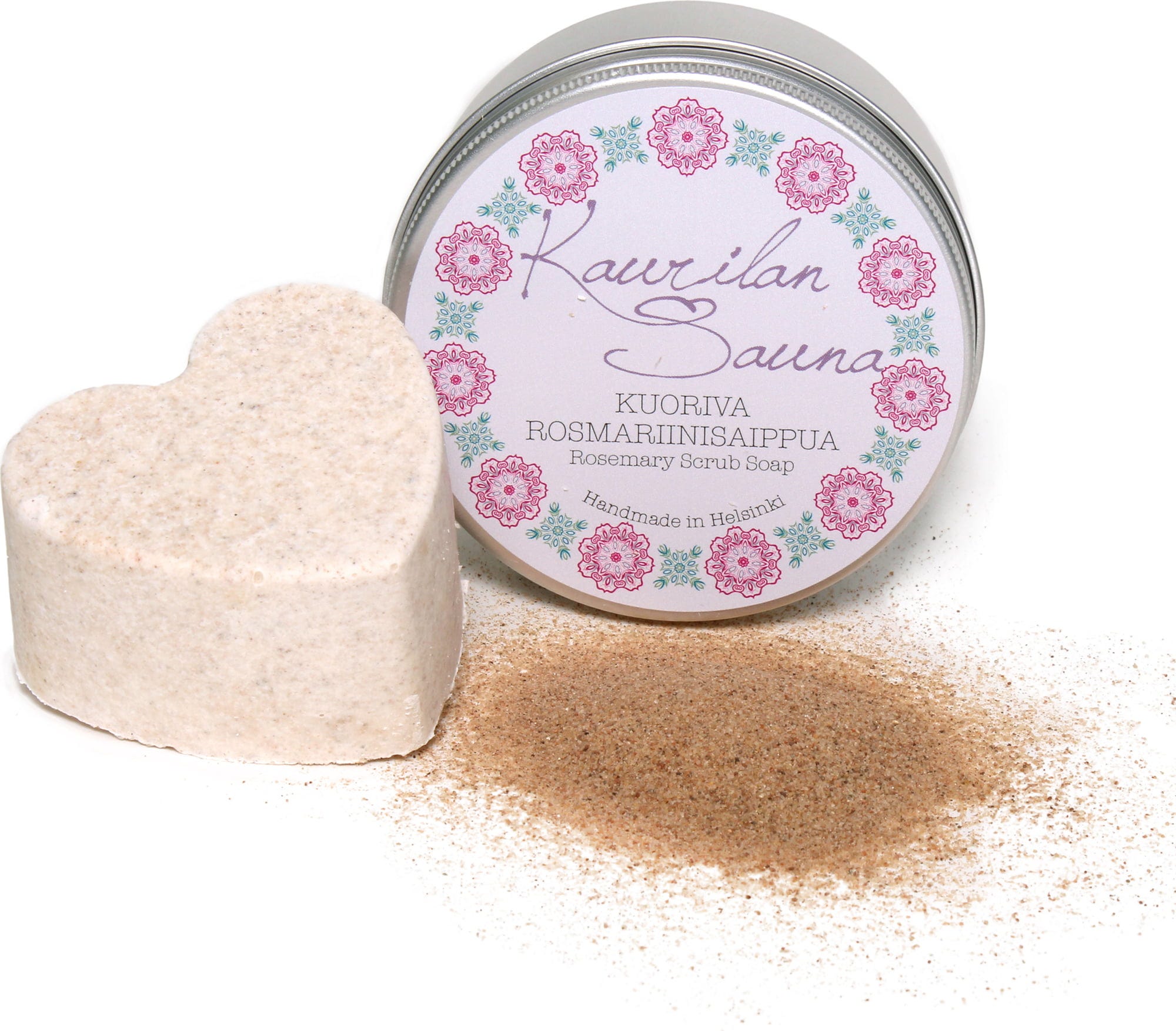 Kaurilan Sauna  Scrub Soap, Rosemary (110 g)
