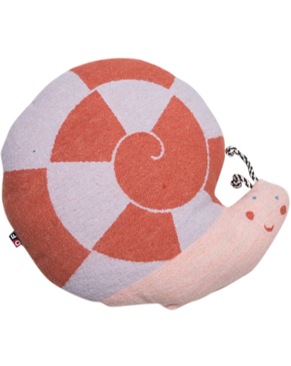 Zierkissen JUWEL - SCHNECKE (30x30) in rot