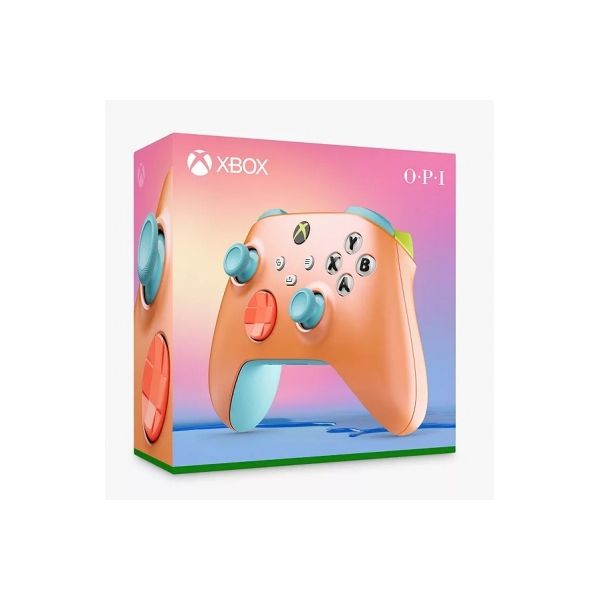 Comando Microsoft Sem Fios Xbox Series X S Sunkissed Vibes OPI Special Edition